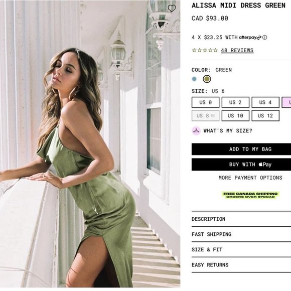 Princess Polly Alissa Midi Dress - Picture 4 of 9